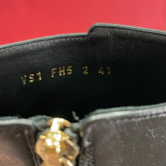 Valentino Garavani Rockstud square toe ankle boot in nappa - Picture 12 of 15